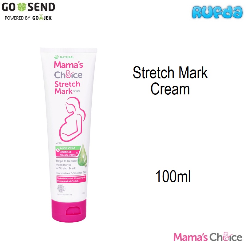 Mama's Choice Stretch Mark Cream Menghilangkan Bekas Peregangan Kulit Mamas