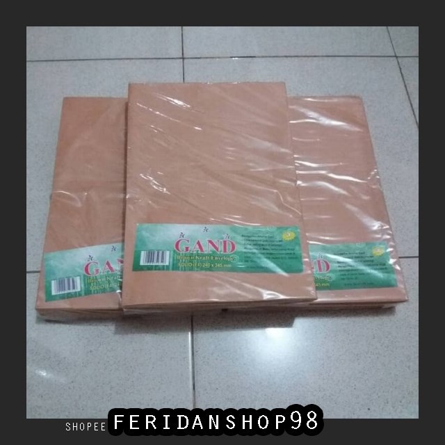 

BT820 AMPLOP COKLAT SAMSON BEST FOLIO GAND 80 GR AMPLOP COKLAT F4 GAND BY FERIDANSHOP98