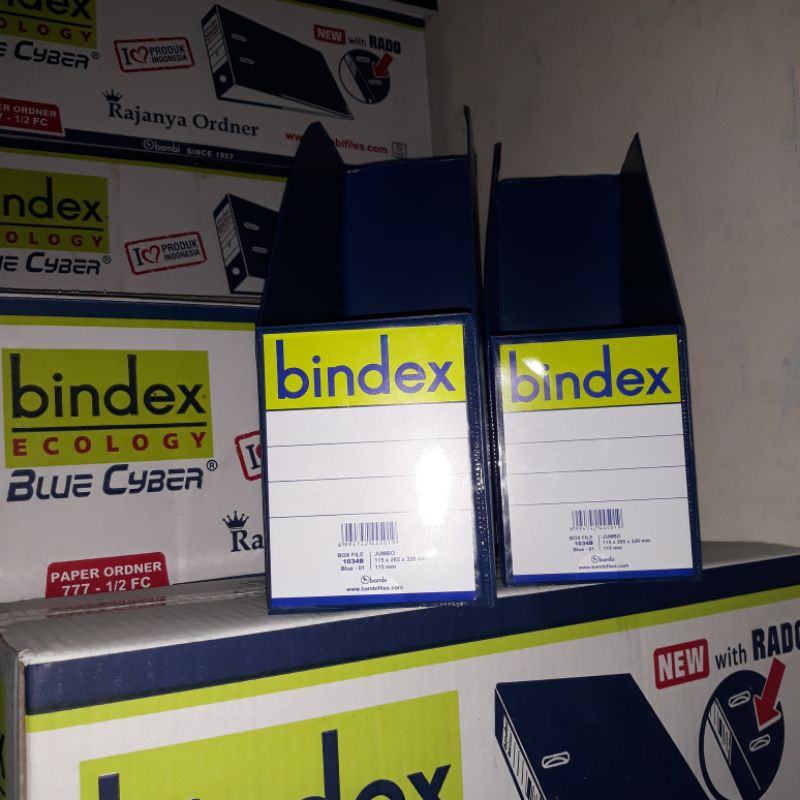 

Box File Bindex Jumbo 1034b