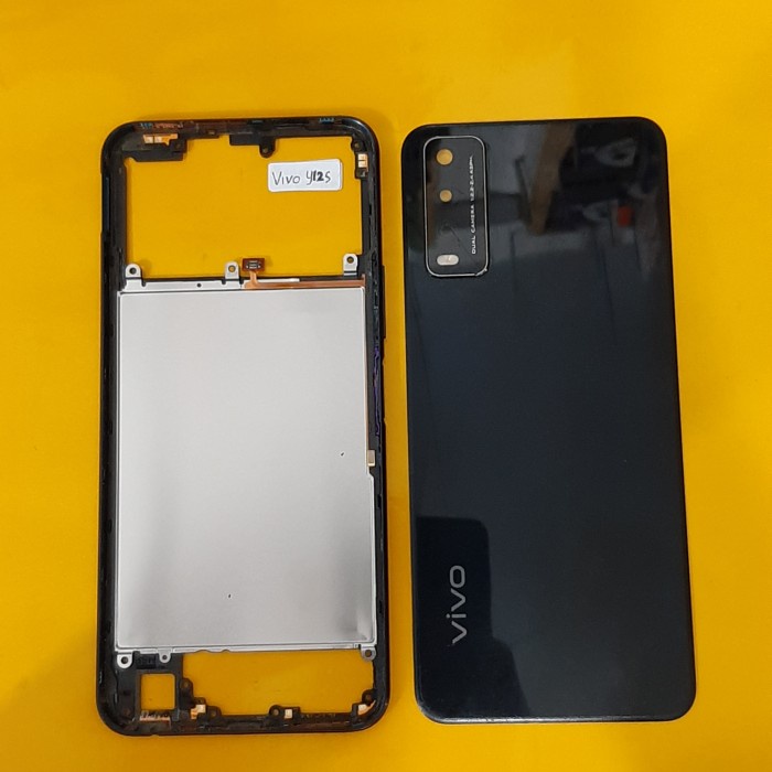 Backdoor Vivo y12s bezel tengah Vivo y12s fingerprint vivo y12s ori copotan