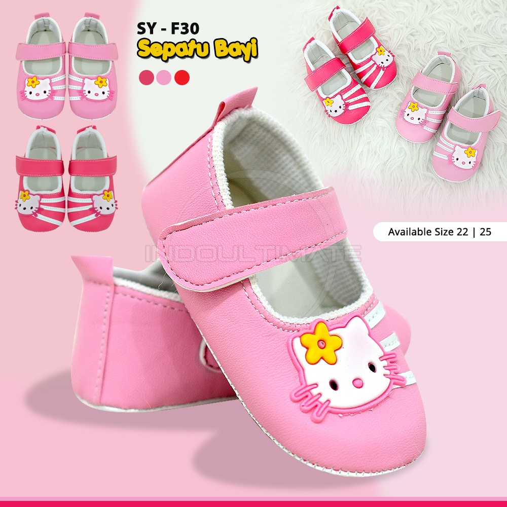 Flat Shoes Prewalker Baby Shoes Sepatu Bayi Sepatu Anak Perempuan Alas Kaki Bayi Perempuan SY-F30 Sepatu Sneakers  Bayi Sepatu Bayi Prewalker Baby Shoes Sneakers Alas Kaki Anak Bayi Balita