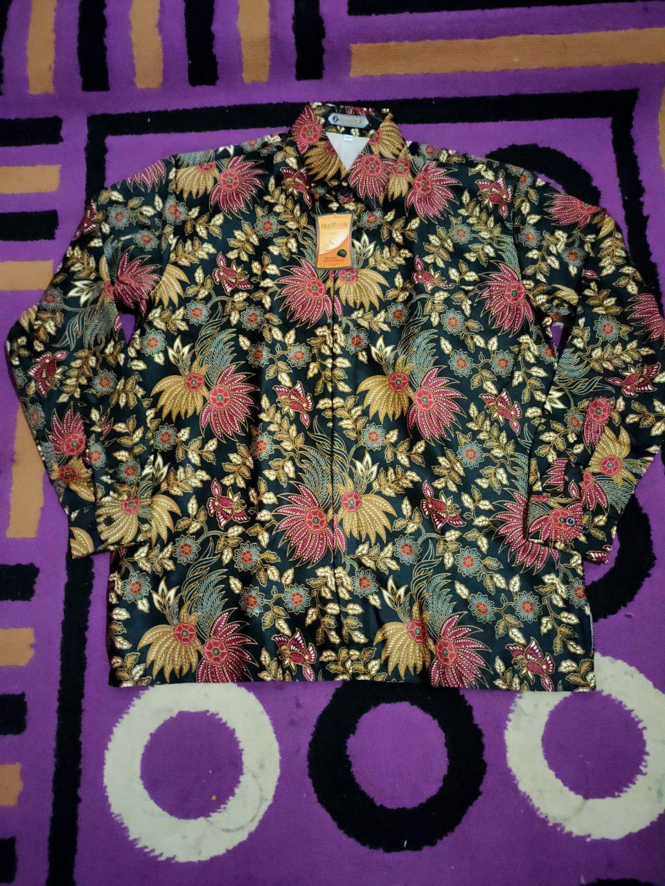 Kemeja Batik Semi Sutra Silky Premium  Puring Istimewa