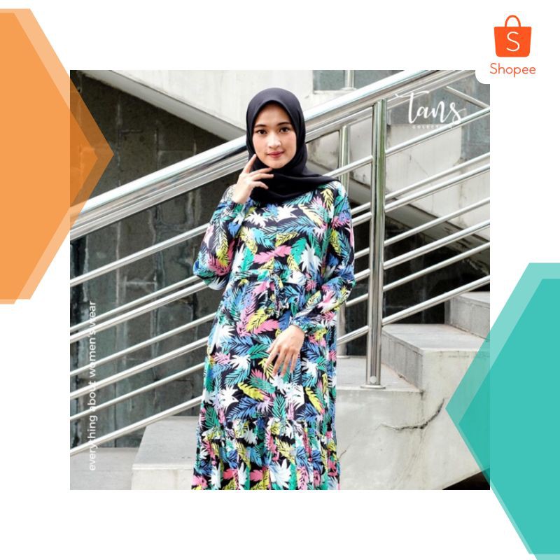 1 Grosir ZEVAN HOMEY DRESS - Rayon VISCOSE - DASTER KEKINIAN Keren