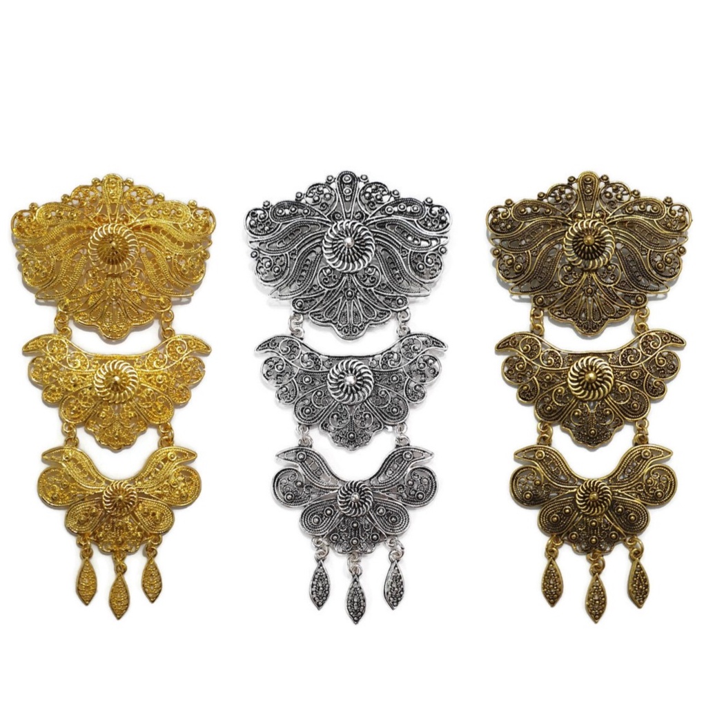 Bros kebaya susun 3 Bros Kebaya Susun Bunga aksesoris baju wanita