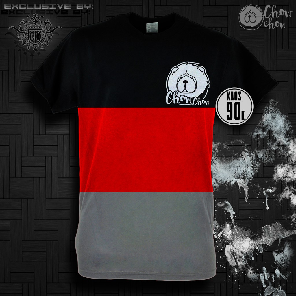 CCP01 KAOS ANJING KAOS GAMBAR ANJING CHOW CHOW BAJU ANJING BAJU GAMBAR ANJING CHOW CHOW