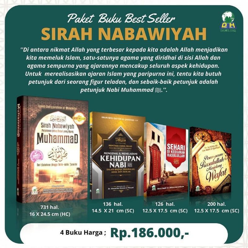 Paket Buku Sirah Nabawiyah | BISA COD