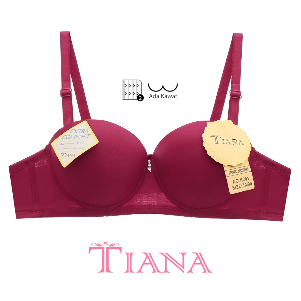 TIANA | Push Up Bra / Bra Kawat Polos / art TN K201