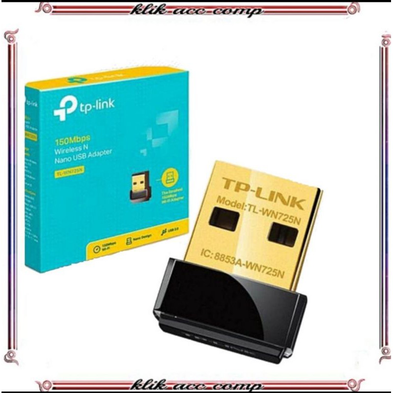 Tp link usb wn725n / penangkap sinyal wifi / usb tp link wn 725n