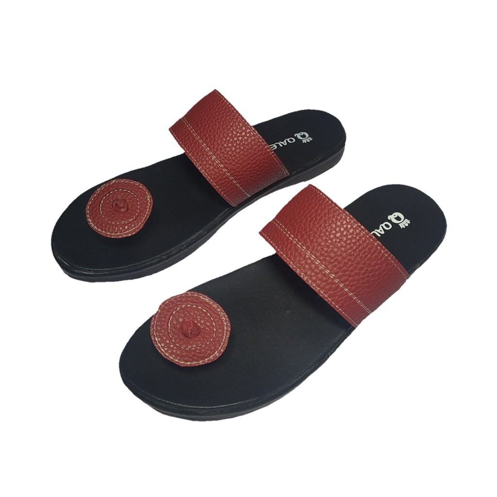 Insyira - Sandal Papirut Wanita Juliana / Sandal Slop Wanita Non Slip Alas Hitam