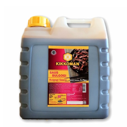 

KIKKOMAN SAUS BULGOGI - BULGOGI SAUCE JERIGEN 5.7 KG / 5 LITER HALAL