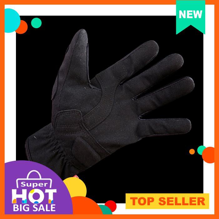 Sarung Tangan Respiro Mezo R Black Blue (Safety Biker Full Gloves Daily Riding)