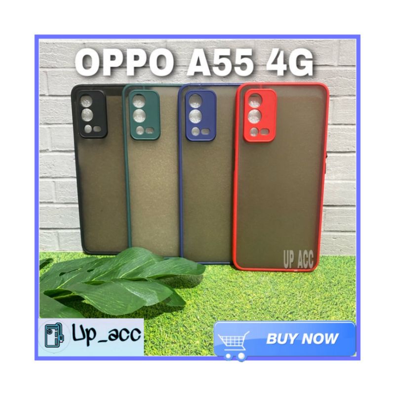 OPPO A55 4G / A54 MY CHOICE Case SQUARE Fuze Dove Bumper Candy Lens CAMERA Protector Hard