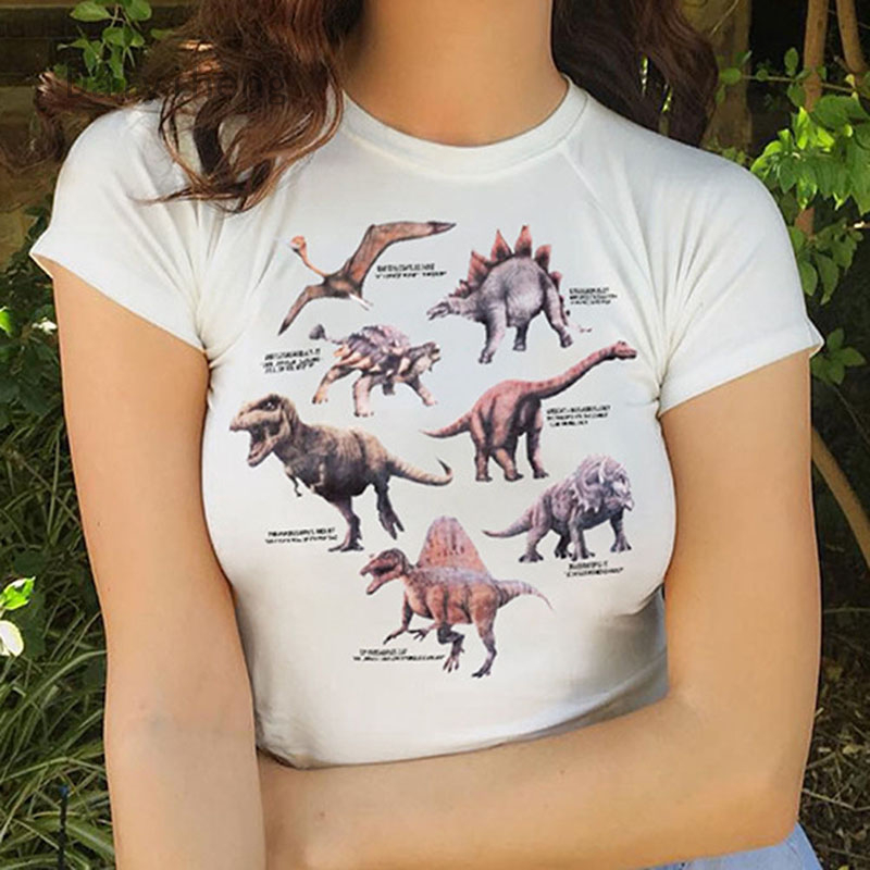 dinosaur print shirt womens