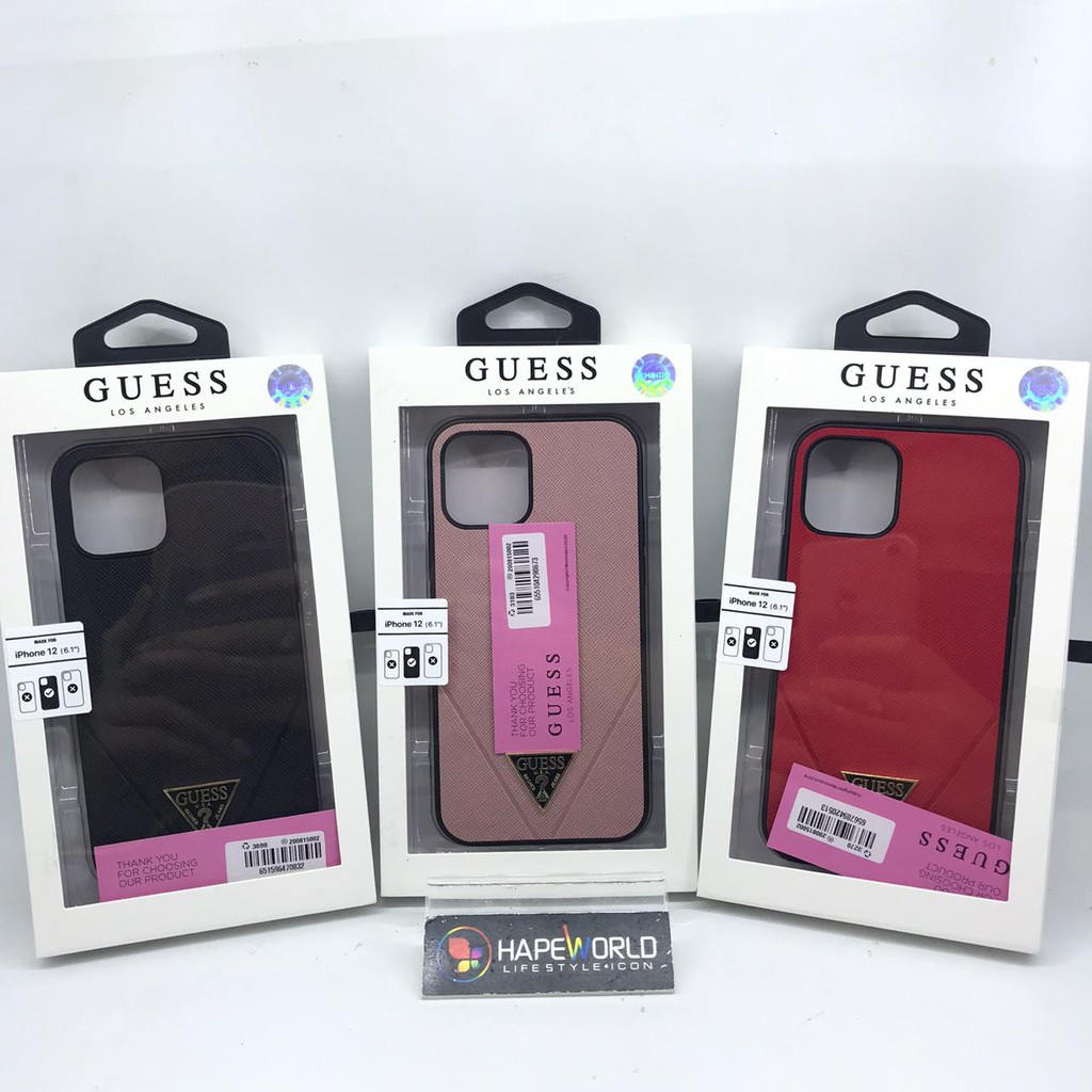 CASE GUESS TYPE IPHONE 12 DAN 12 PRO