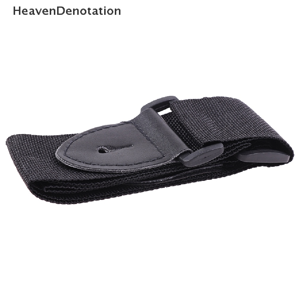 (Heavendenotation) Strap Gitar Universal Bahan Nilon + Kulit Pu Ukuran 68cm - 124cm