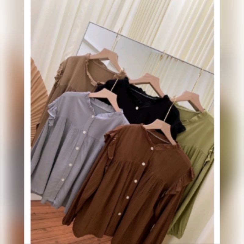 blouse crinkle airflow