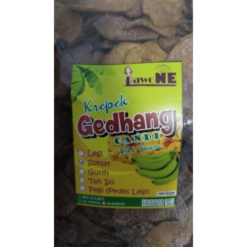 

Keripik Pisang Coklat 500gram