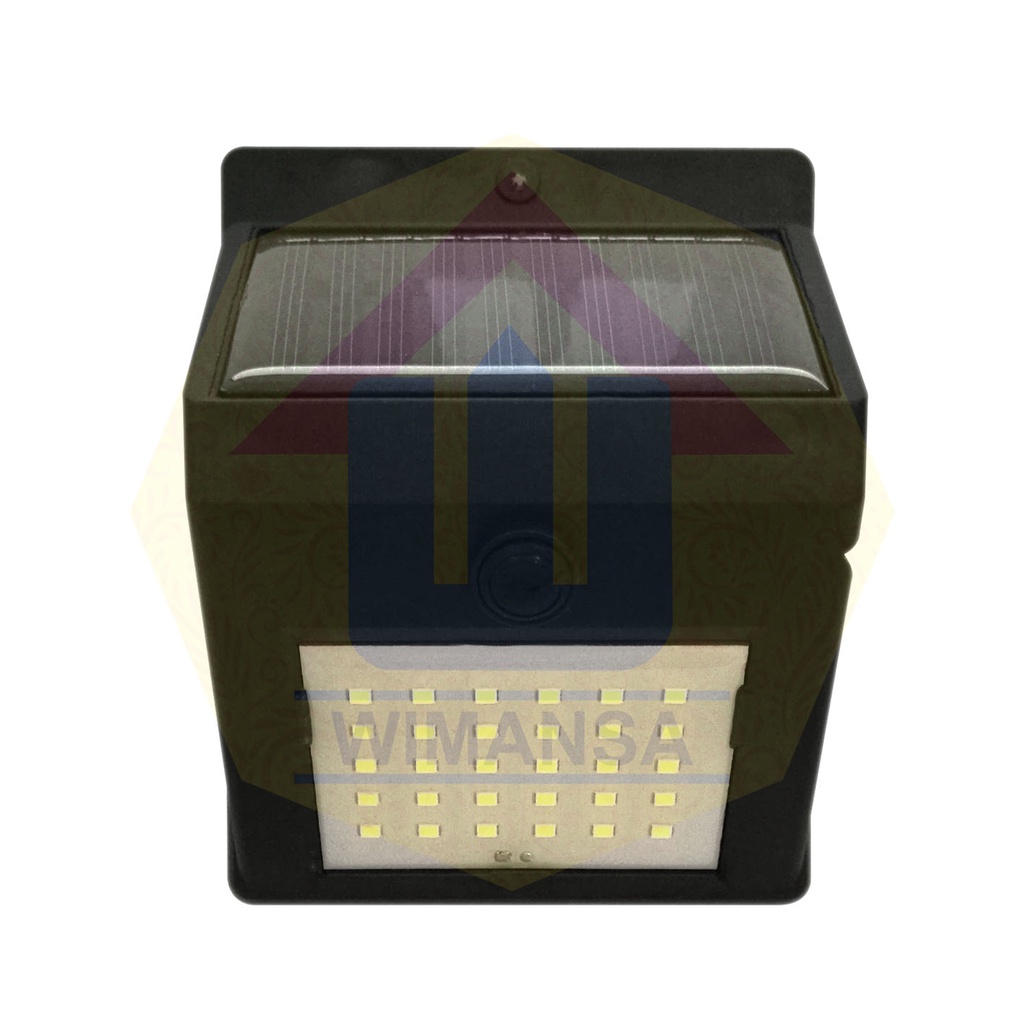 SOLAR POWERED LED WALL LIGHT - SOLAR MOTION SENSOR LIGHT