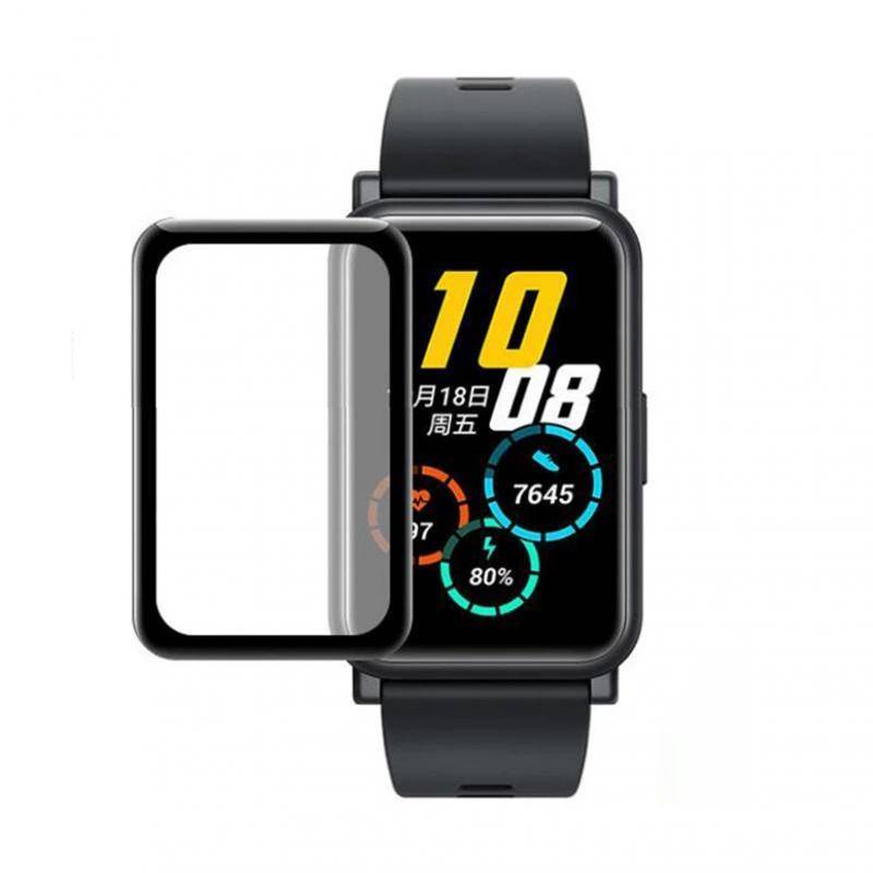 3pcs Film Pelindung Layar Smartwatch Lengkung Untuk Huawei Honor band 6 5 4 6 5 4 3 Pro