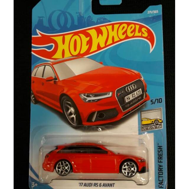 Hot wheels '17 Audi RS 6 Avant