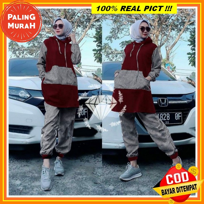 Atasan Olahraga Lengan Panjang Wanita Baju Lari Kaos Zumba Aerobik Lengan Panjang Hijab Kaos Tangan 