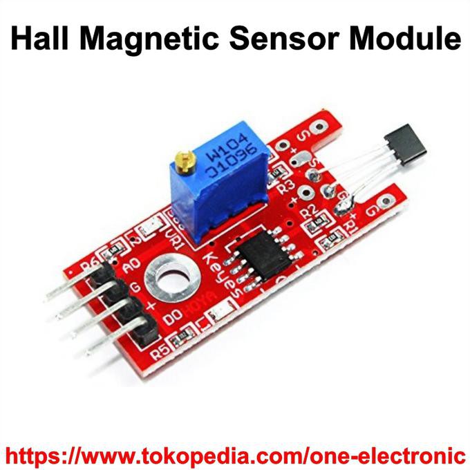 Jual Linear Hall Sensor Module For Arduino AVR ARM STM32