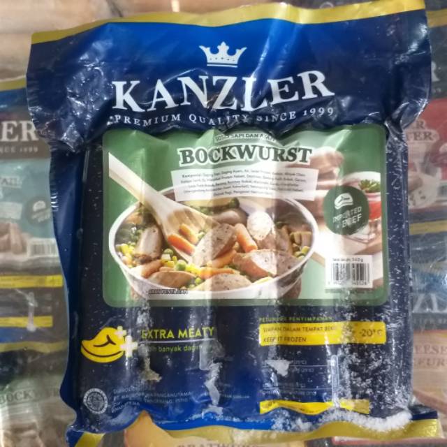 

Kanzler sosis BOCKWURST 360gr