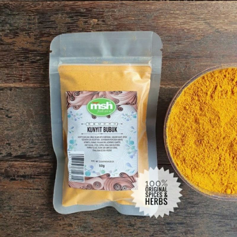 

Kunyit Bubuk Pack 50gr