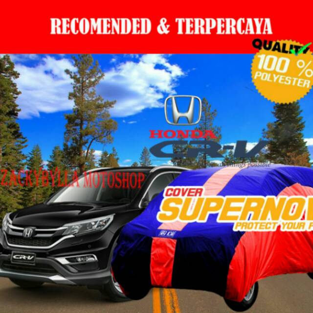 Car Body Cover | Selimut Mobil Honda CRV Supernova