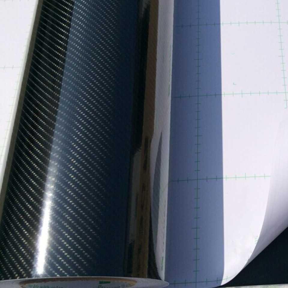 Karlor Car Stiker Vinyl Carbon Fiber 5D Multifungsi 152 x 10 CM TAA749