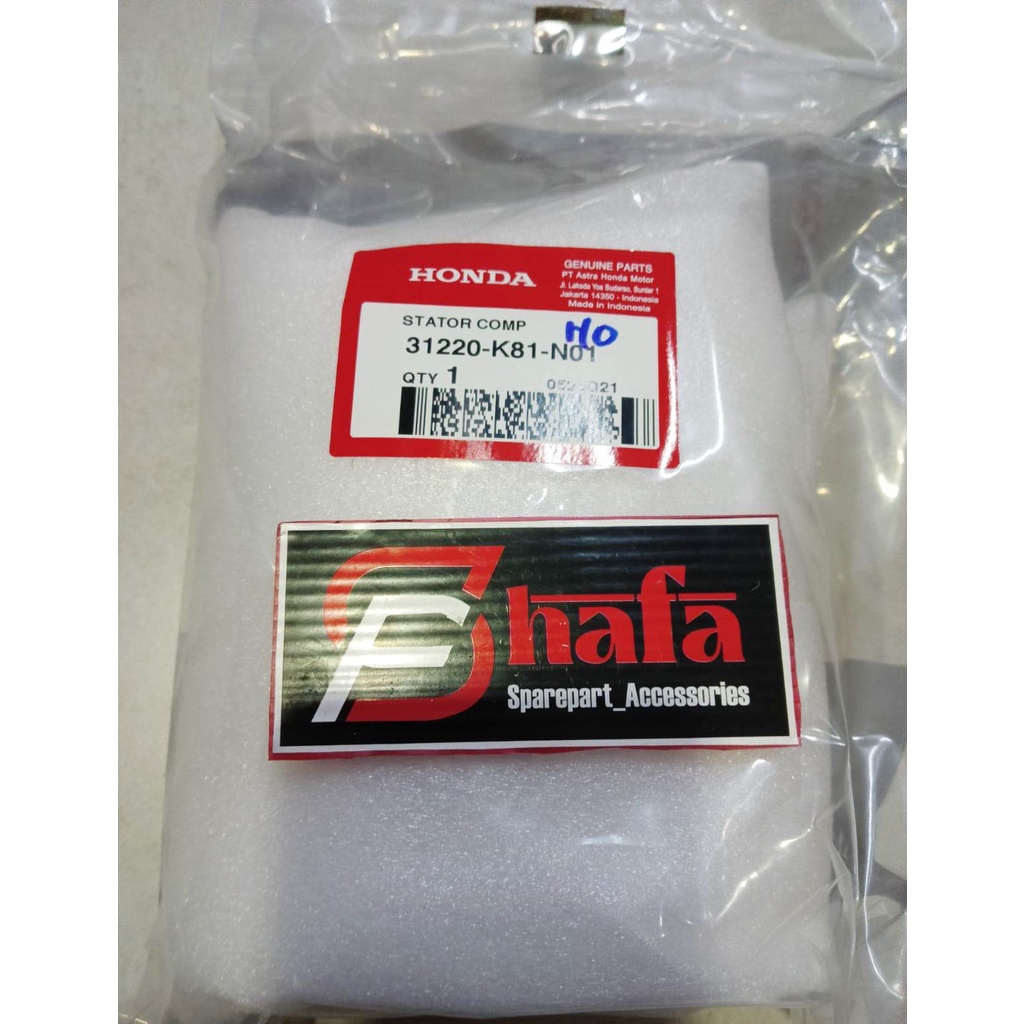 SPUL SEPUL - STATOR COMP BEAT 2017 2018 2019 2020 BEAT F1 ESP ECO 31220 K81 N01 31220K81N01
