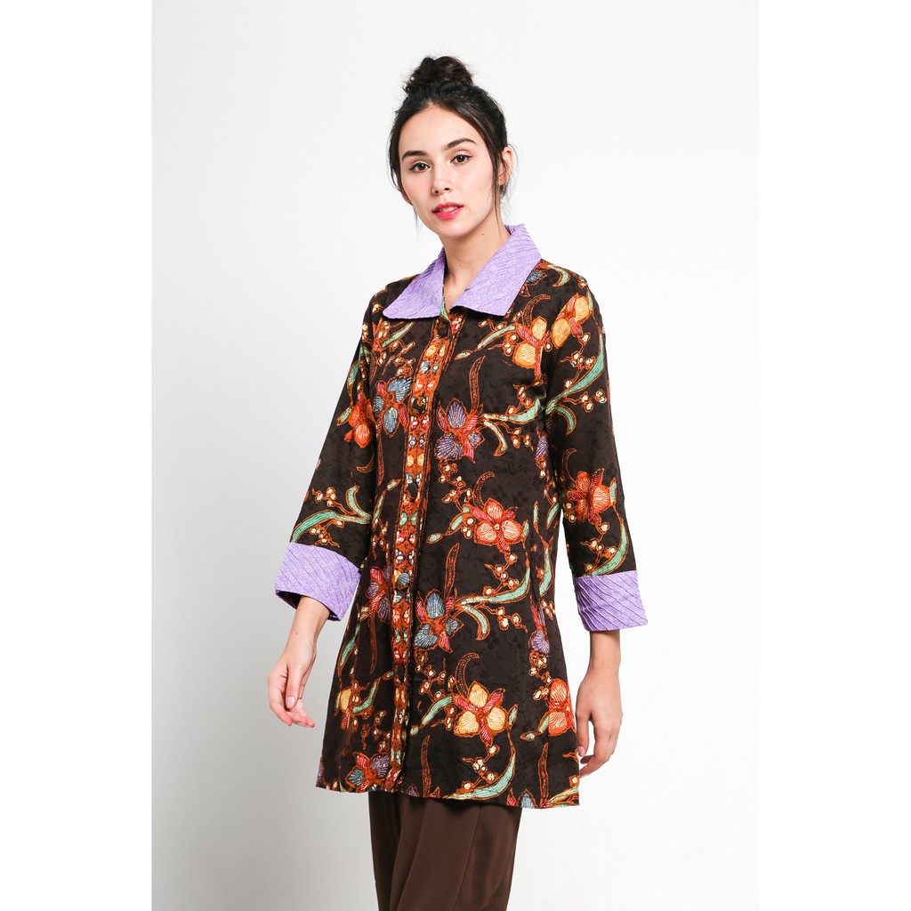 Atasan Wanita Batik Tulis Blus Jumbo