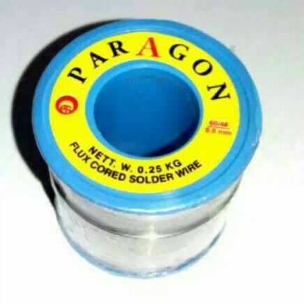 Timah Solder Tinol 250gr 0.8mm Merk Paragon Timah Solder Terbaik