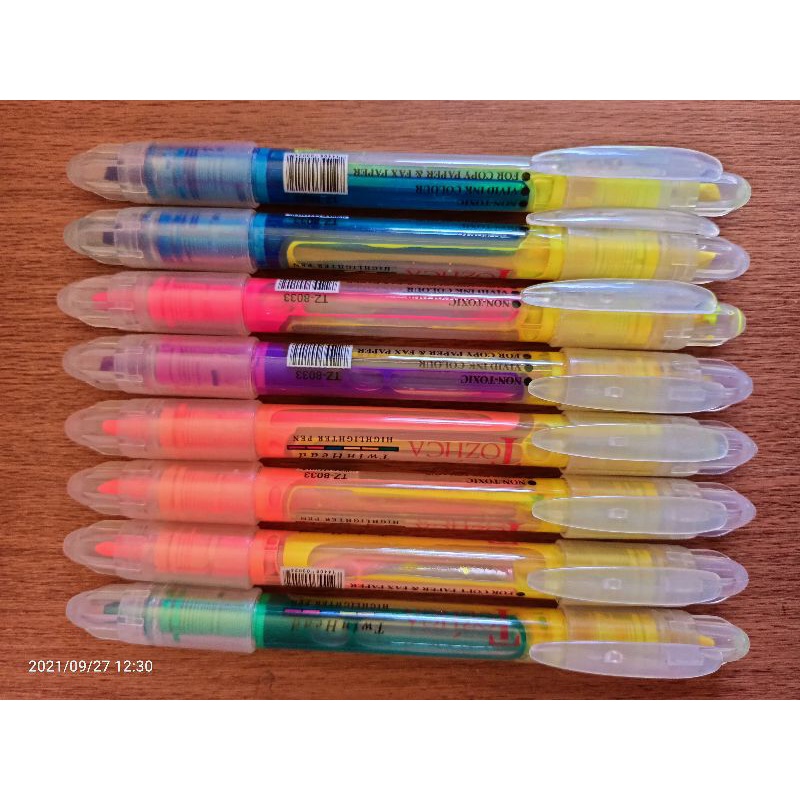 

stabilo dua warna-stabilo balpoint-twinhead stabilo-highlighter pen