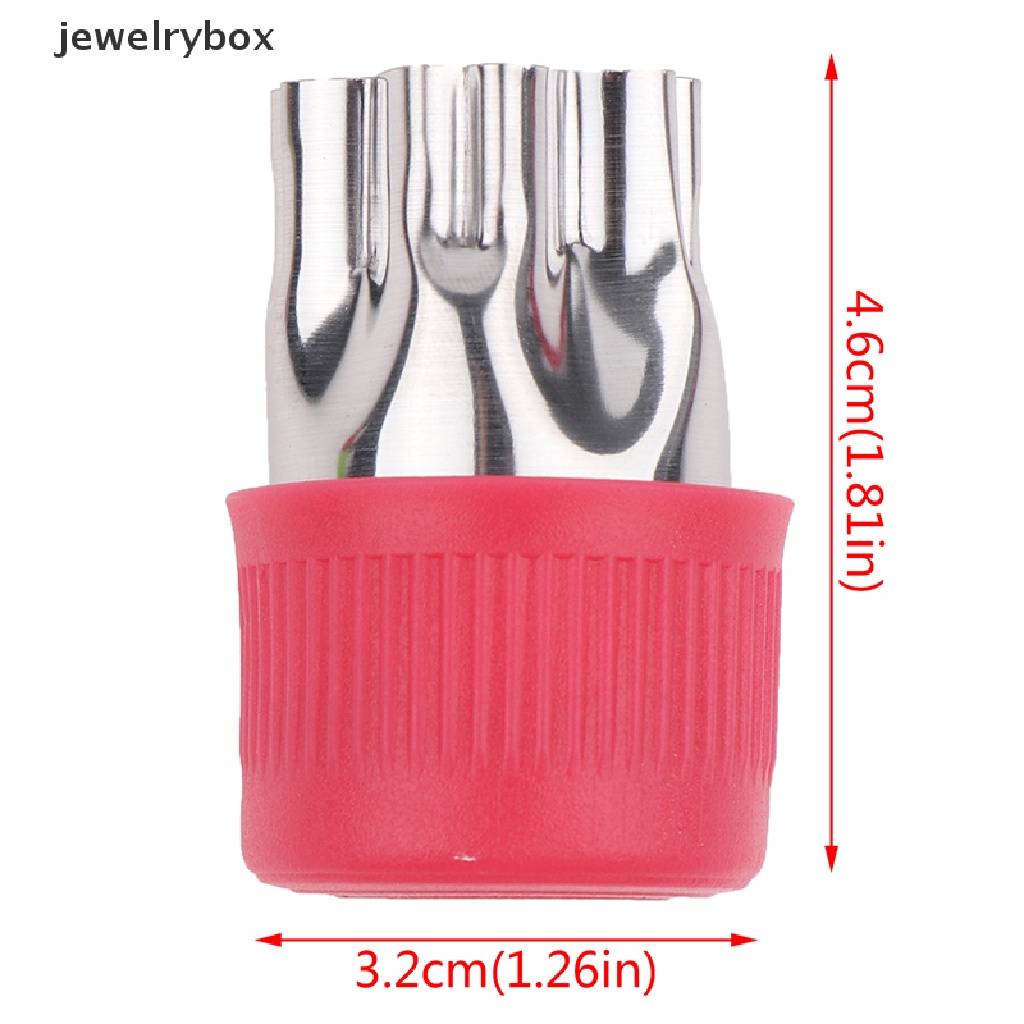 (jewelrybox) 12pcs / Set Cetakan Kue / Biskuit Bentuk Bunga / Buah / Hewan Bahan Stainless Steel