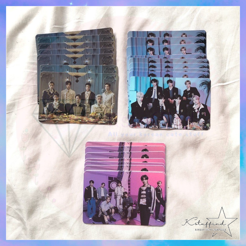 [kstuffind] ENHYPEN BORDER CARNIVAL PRE ORDER BENEFIT ALADIN PHOTOCARD HOLOGRAM PC HOLO ENHA POB