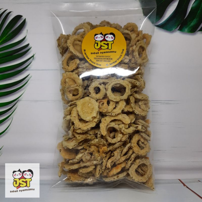 

[200gr] Keripik Kripik Pare Crispy Renyah Healthy Kiloan Jember Snack Time