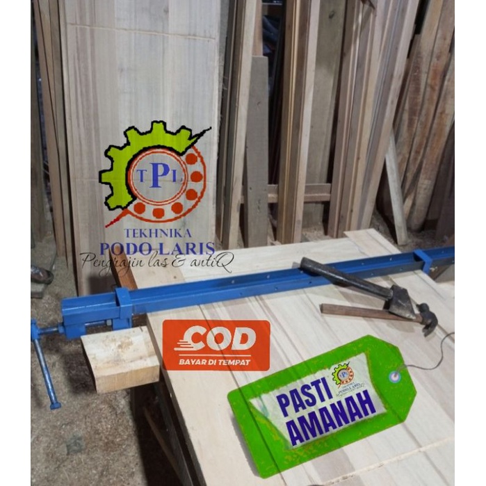 Alat T bar klem/alat penjepit kayu panjang 100CM