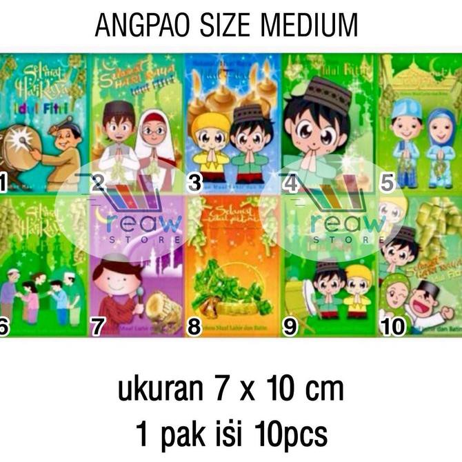 

Angpao / Amplop Idul Fitri / Lebaran Glossy Exclusive