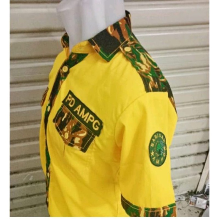 BAJU - KEMEJA AMPG GOLKAR KOMBINASI