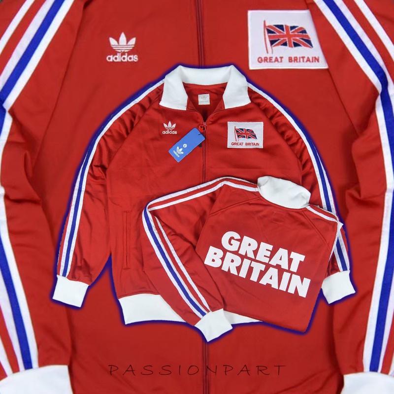 JAKET TRACKTOP ADIDAS GREAT BRITAIN TERLARIS UNISEX TERBARU