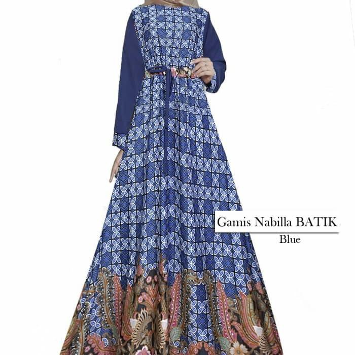 [gamis-wanita] Gamis wanita murah/ Maxi Nabila Batik