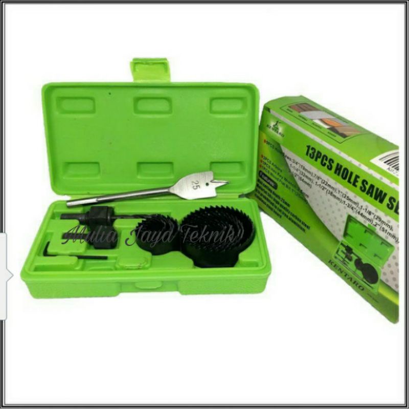 HOLE SAW SET (13PCS) KENTARO