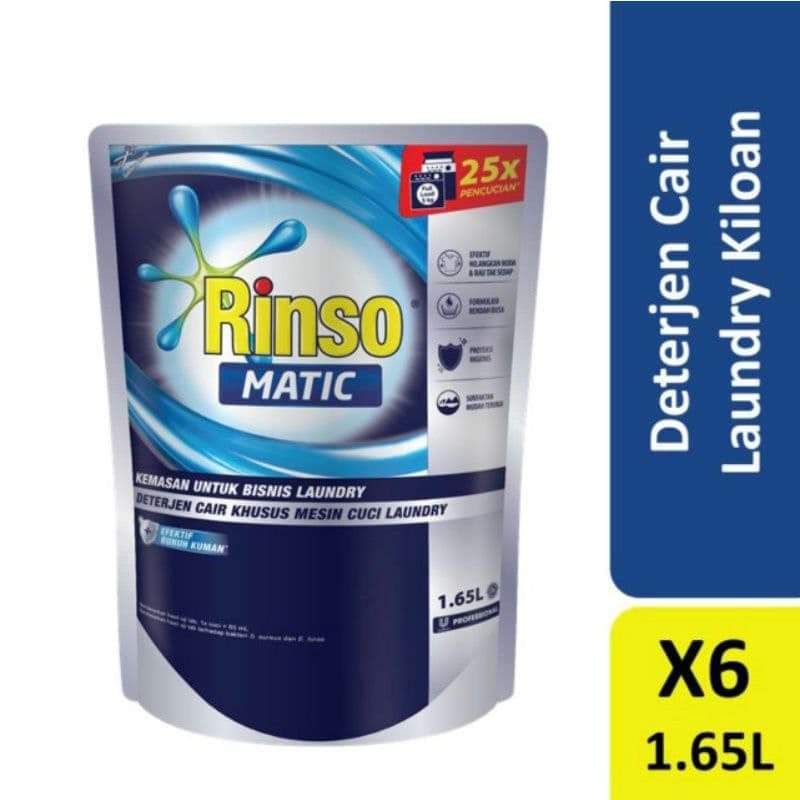 RINSO CAIR / RINSO MATIC / UNILEVER / DETERGEN CAIR /