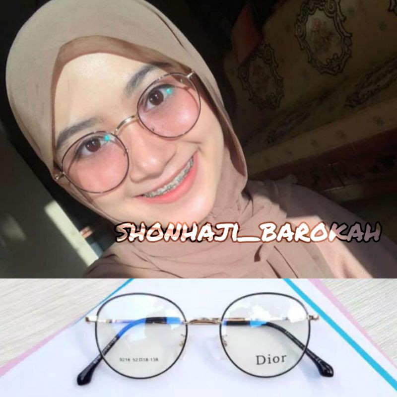 Kacamata Minus Pria&Wanita 9216 | Kacamata Antiradiasi | Paket Photocromic