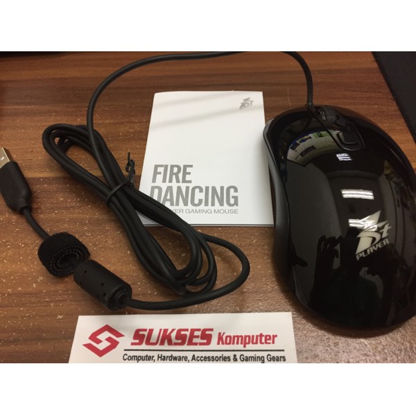 1stplayer Gaming Mouse Firedancing Gm3 White Rgb Effect Shopee Indonesia