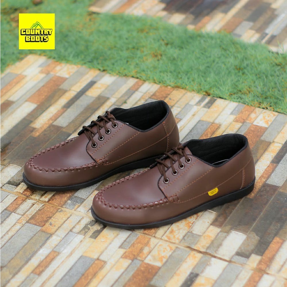 MLDN x MOLLE - SepatuFormal Pantofel pria Resmi Formal Hitam Coklat Kuliah Kondangan Kerja PNS Guru slip on pria