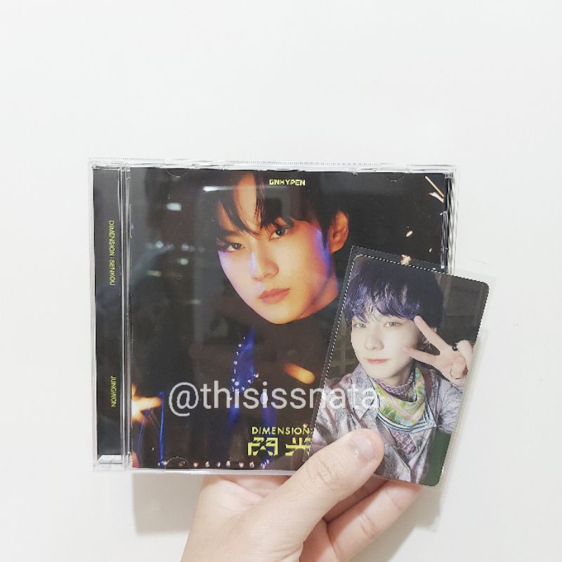 Soljack Jungwon Senkou Fullset solo jacket batik d:s dimension album pc