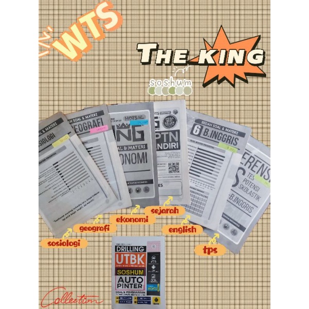 BUKU THE KING SOSHUM 2022 ASLI PRELOVED