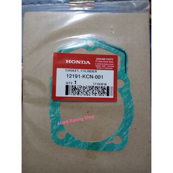 Paking blok deksel bawah Tiger original AHM